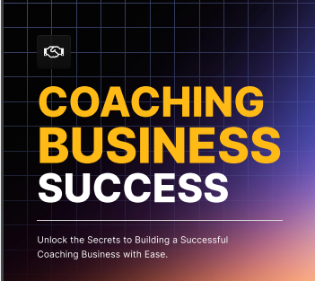 Coaching Business Success Book